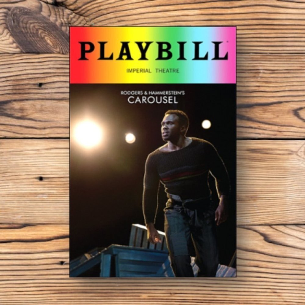 Carousel Playbill Broadway Musical Refrigerator Fridge Locker‎ Tool Box Magnet